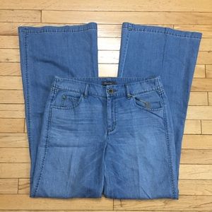 Anthropologie Level 99 Wide Leg Jeans Size 30- NEW